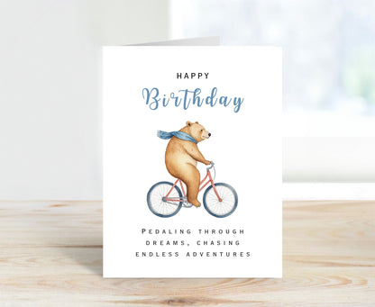 Birthday Card, Chasing Adventures