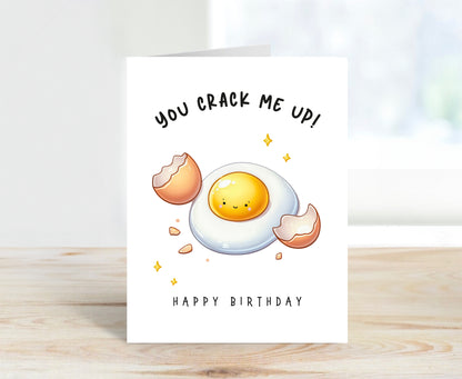 Birthday Card, Crack Me Up