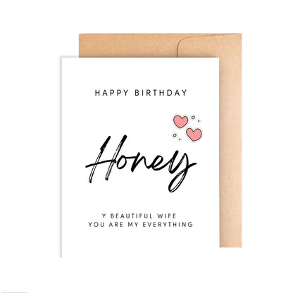 Happy Birthday Card for Wife