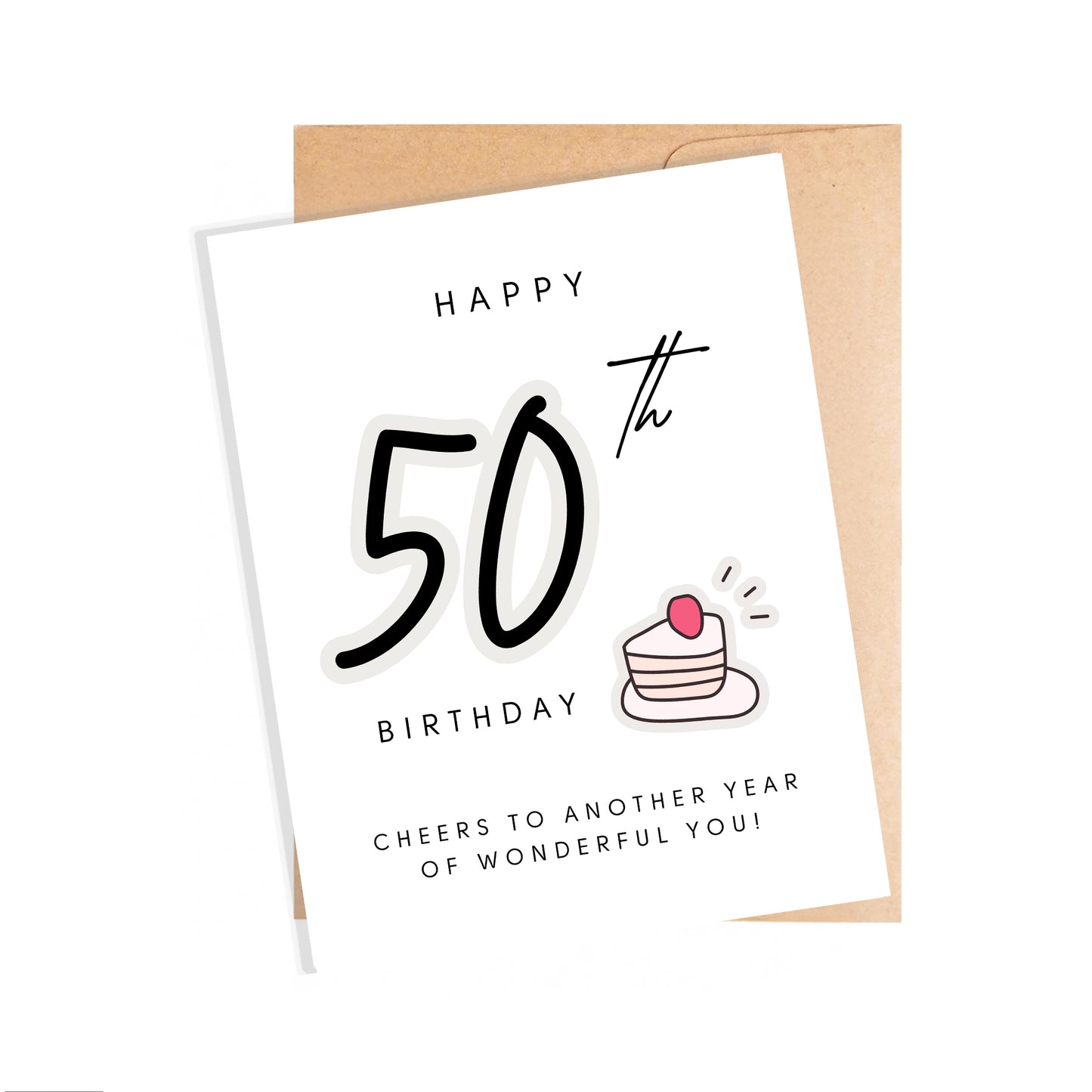 50th Birthday Card