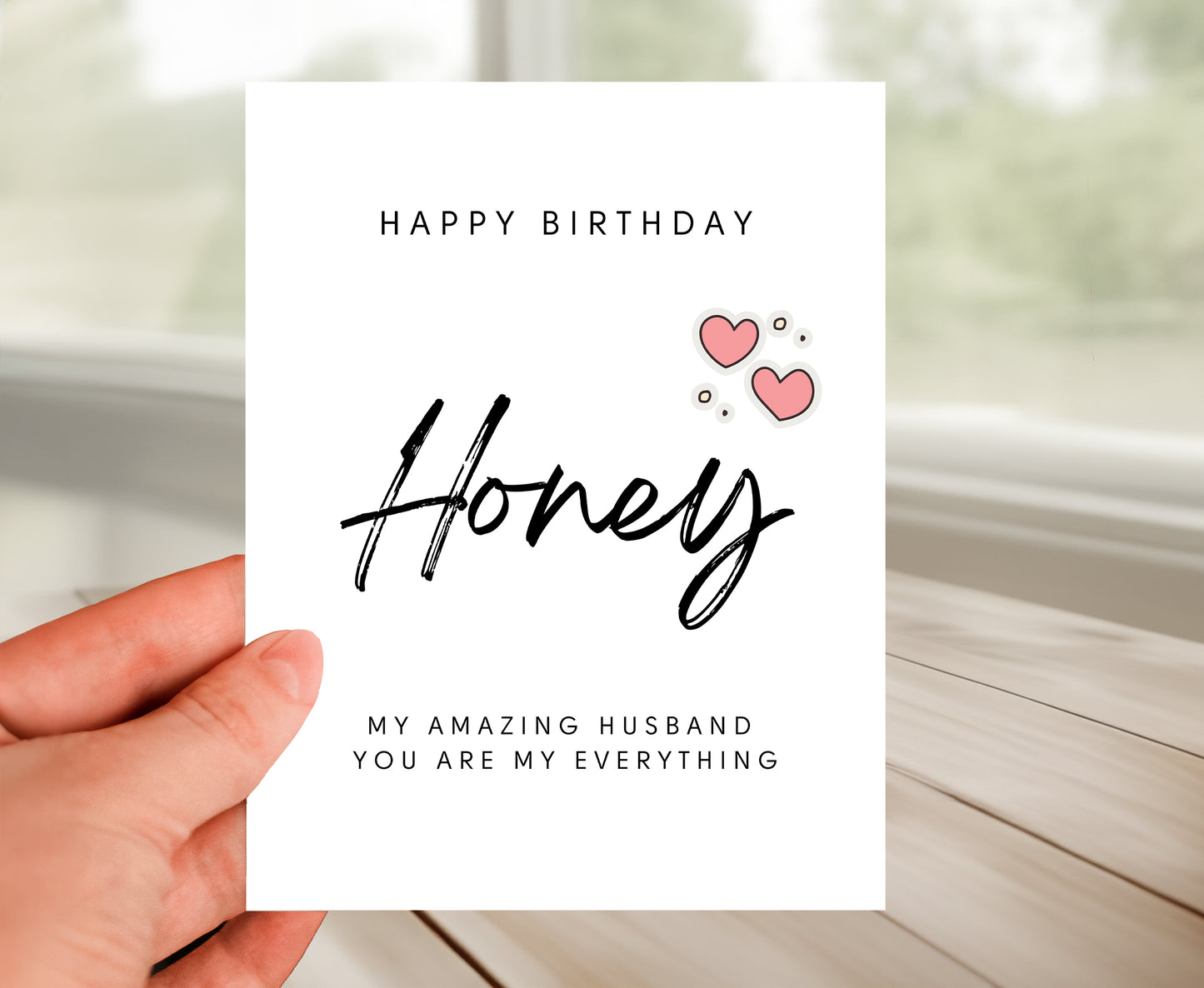 Happy Birthday Card for Husband