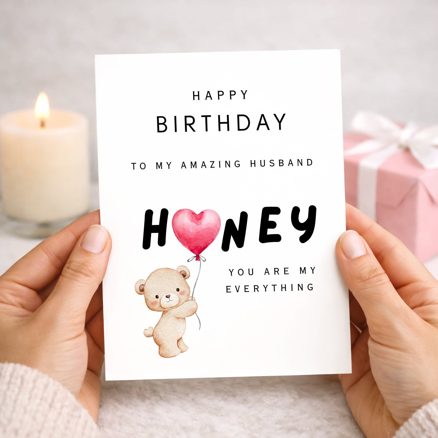 Birthday Card to Husband