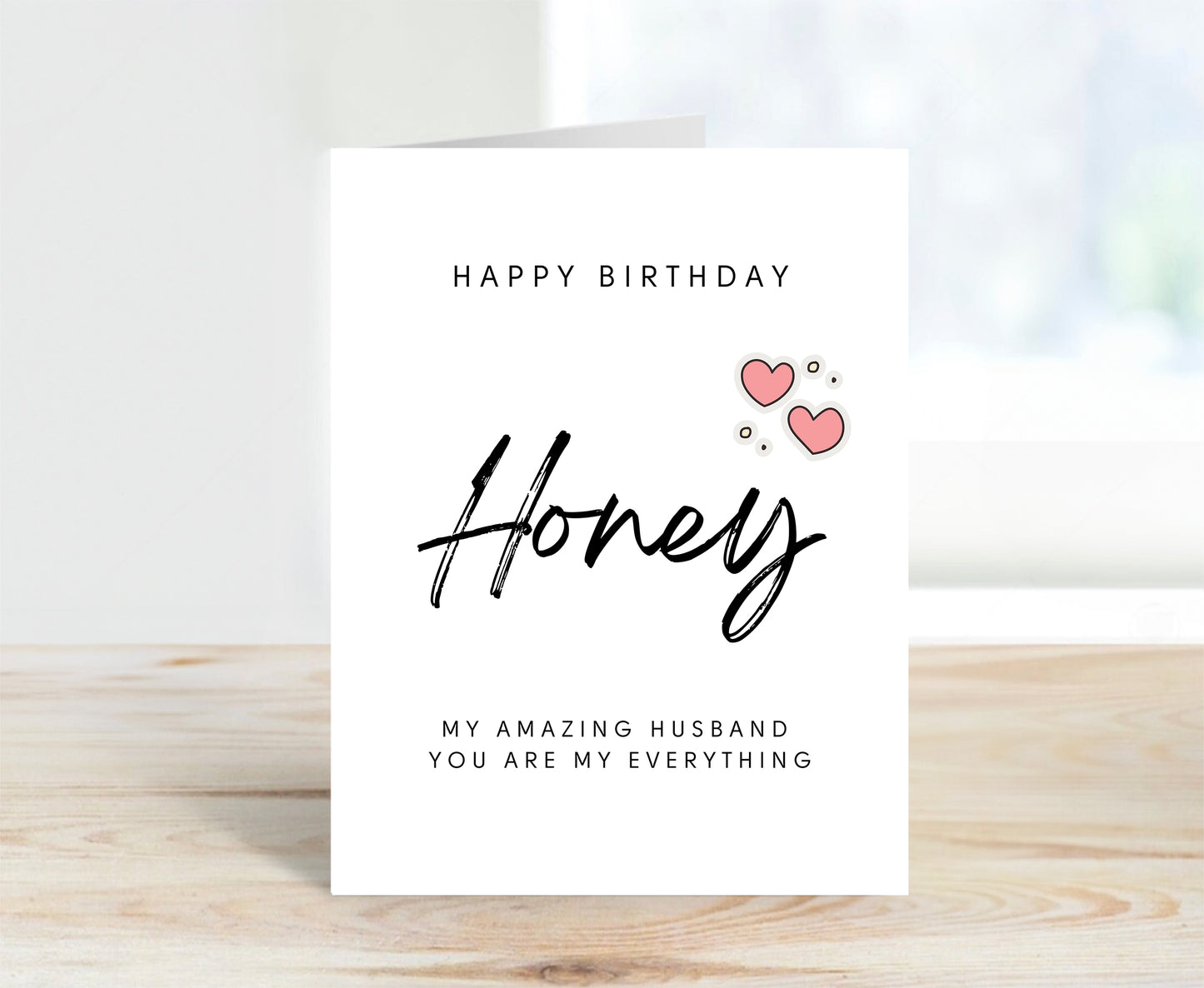 Happy Birthday Card for Husband