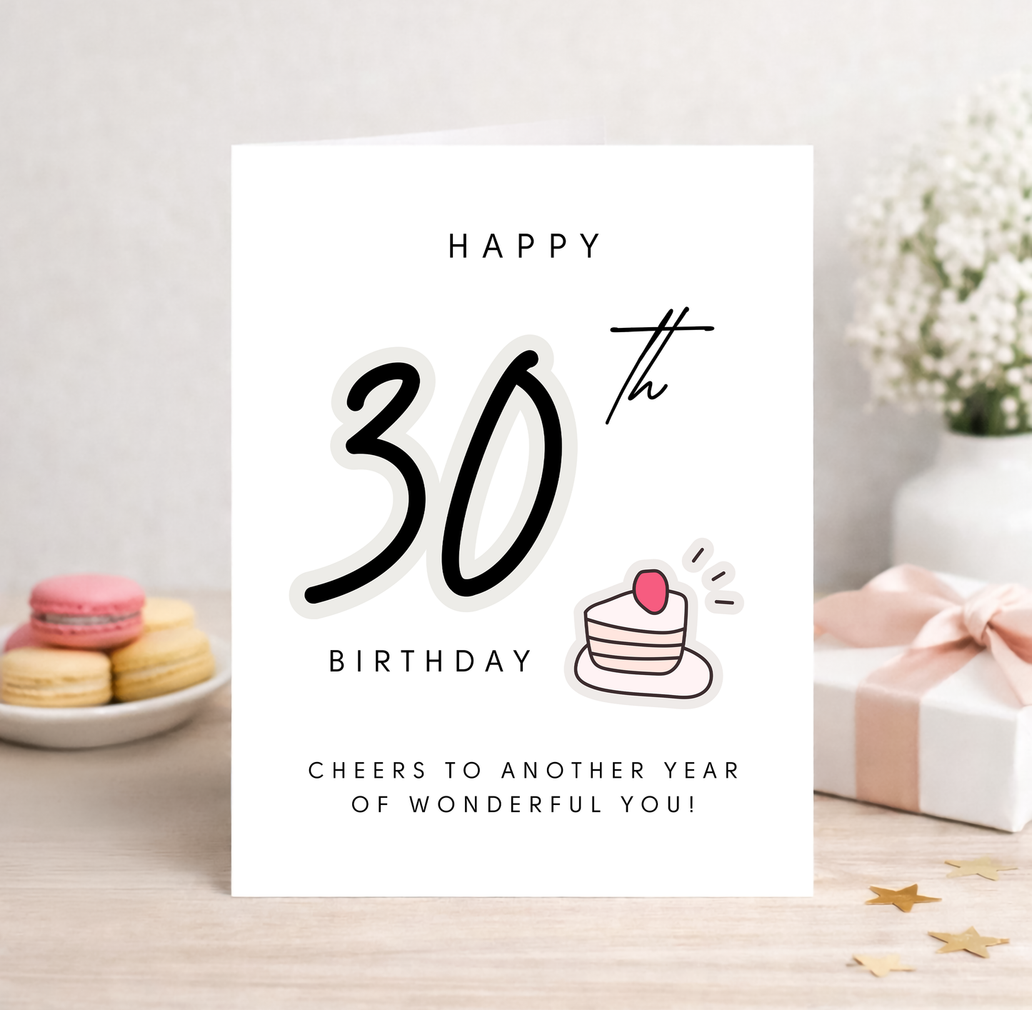 30th Birthday Card