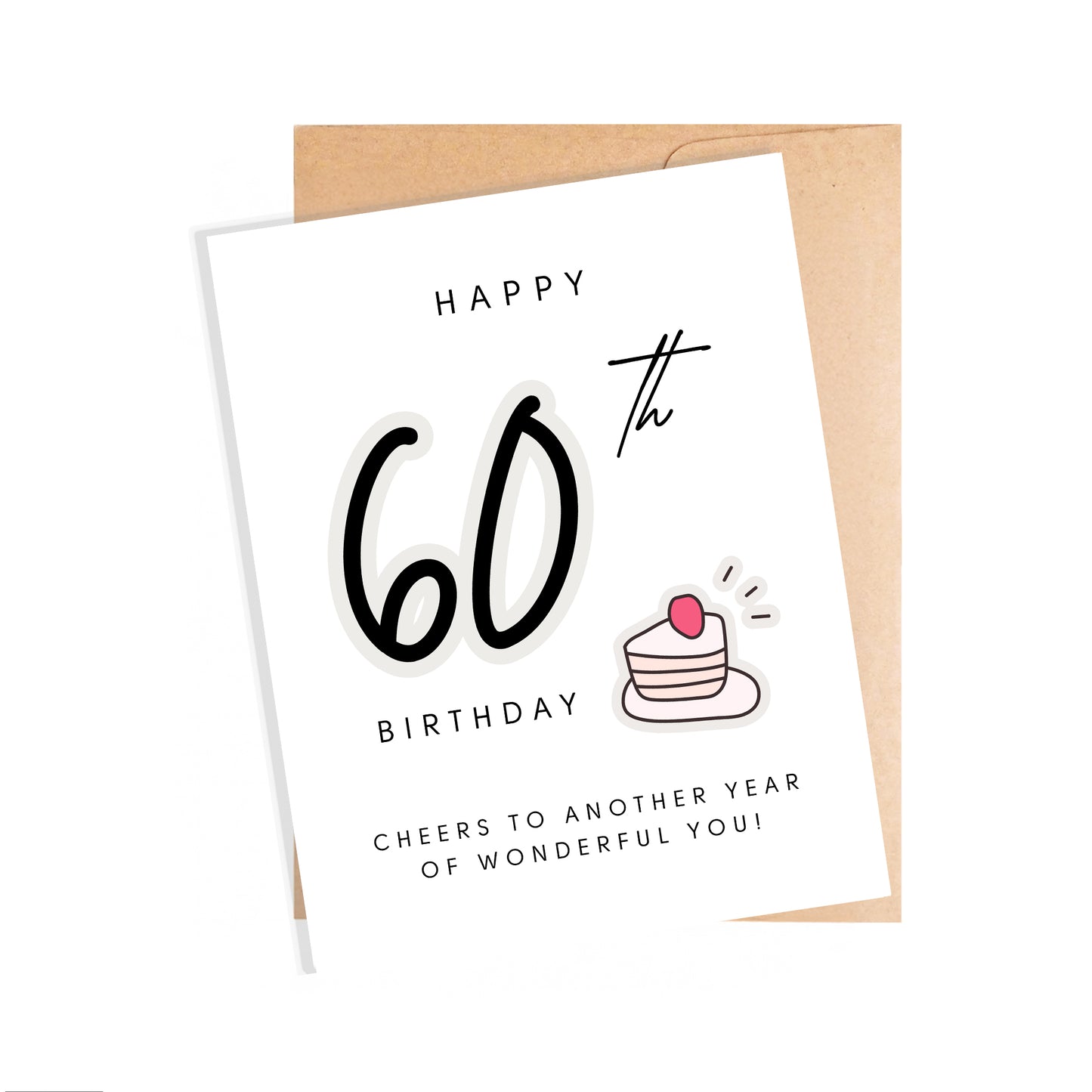 60th Birthday Card