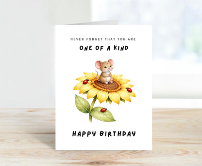 Birthday Card, Are One of Kind