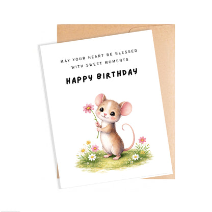 Birthday Card, Be Blessed