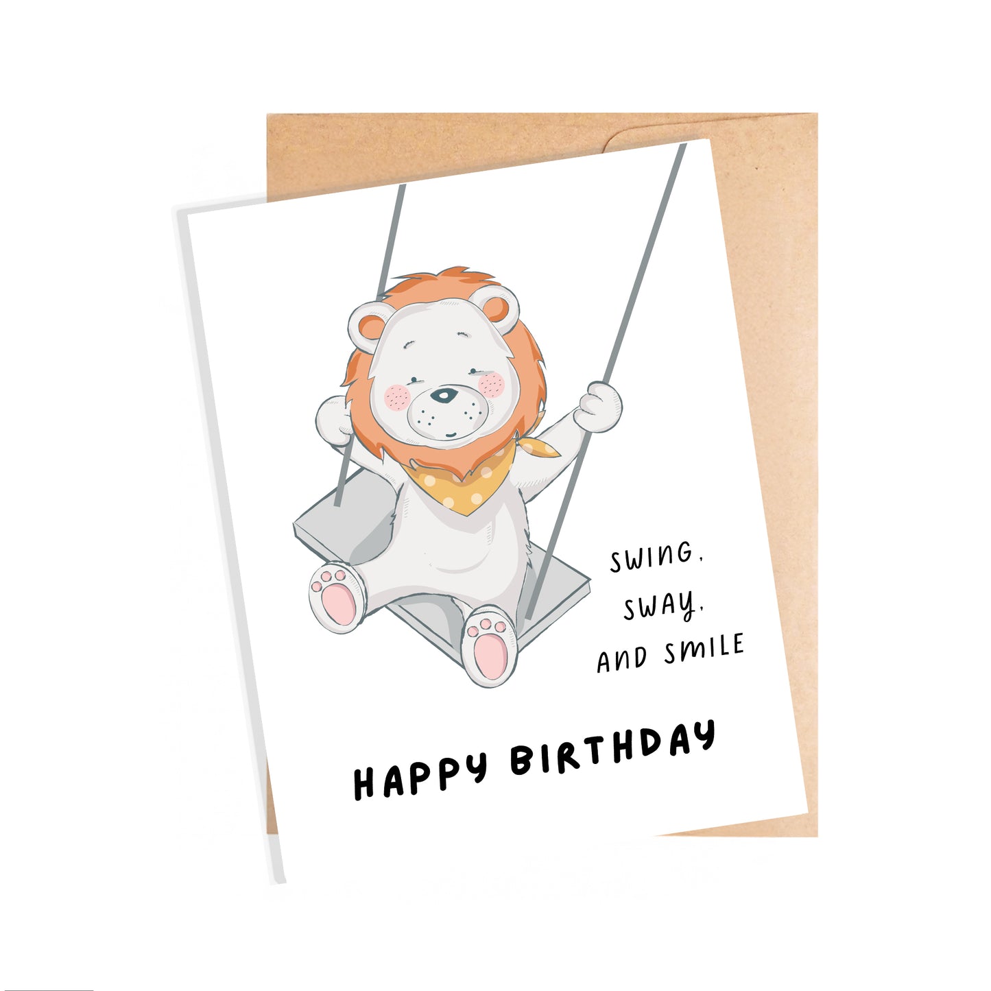 Birthday Card, Swing, Swag, and Smile