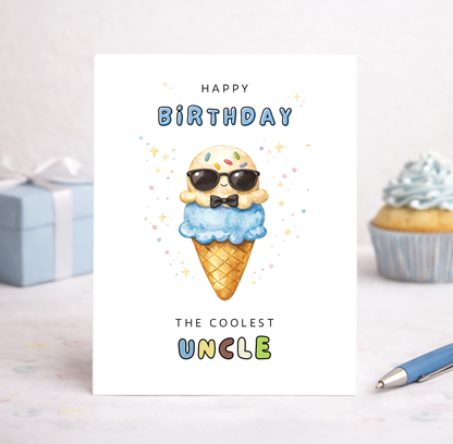Birthday Card for Uncle