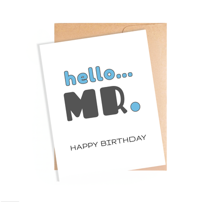 Birthday Card for Him