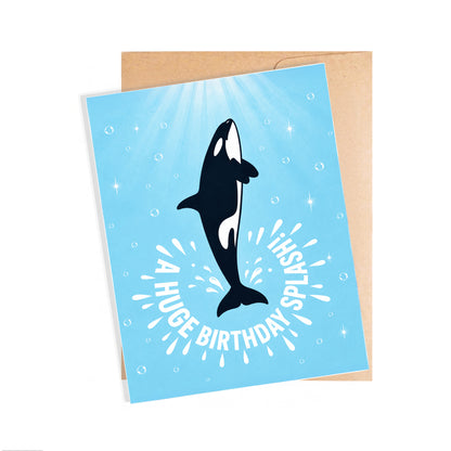 Birthday Card, Big Splash!