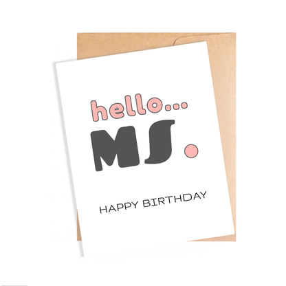 Birthday Card for Her