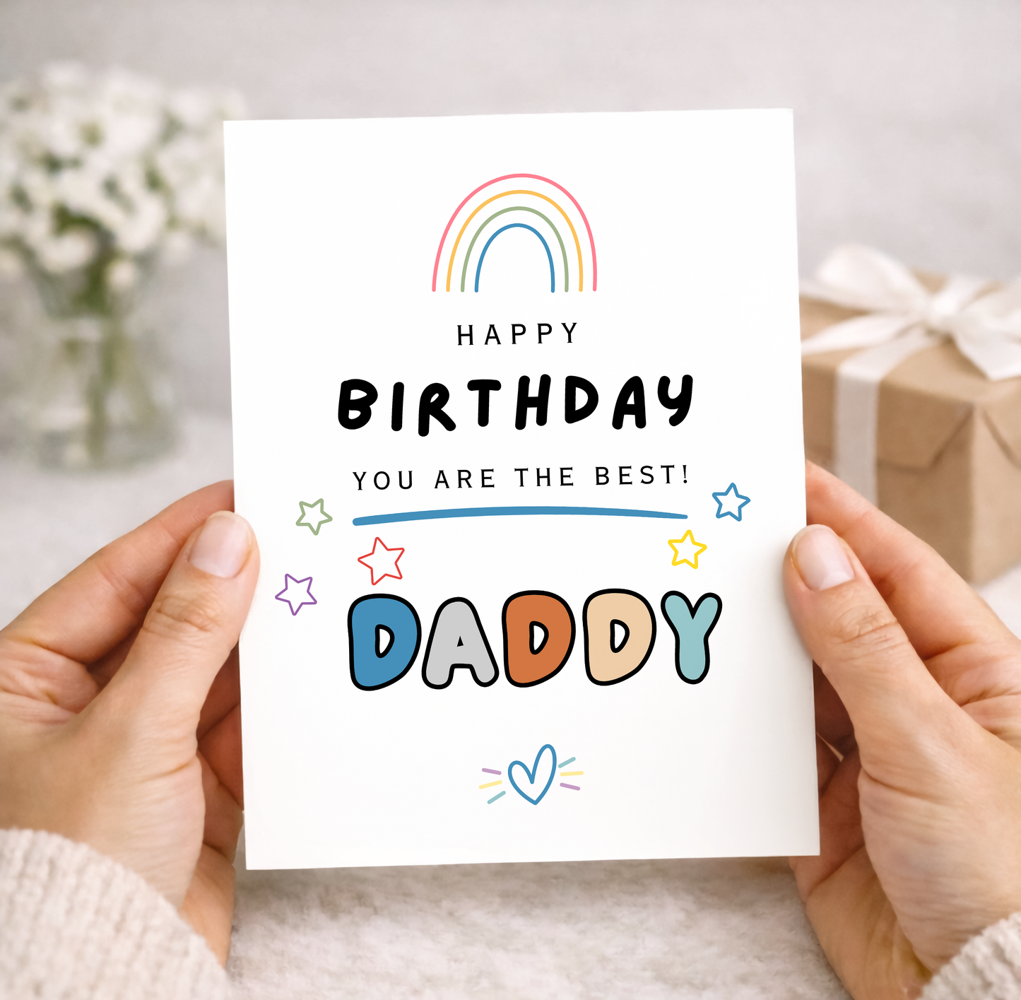 The Best Daddy Card
