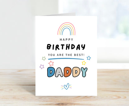 The Best Daddy Card