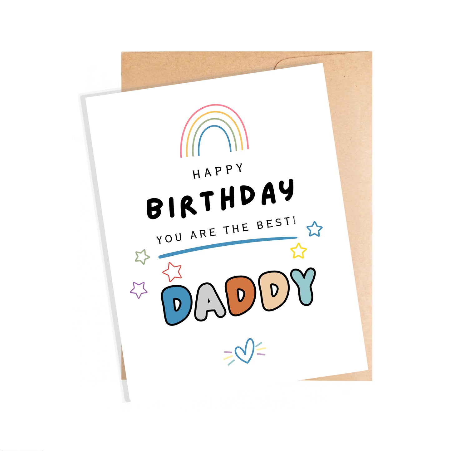 The Best Daddy Card