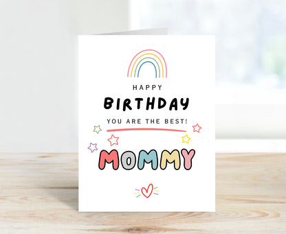 Birthday Card To Mom
