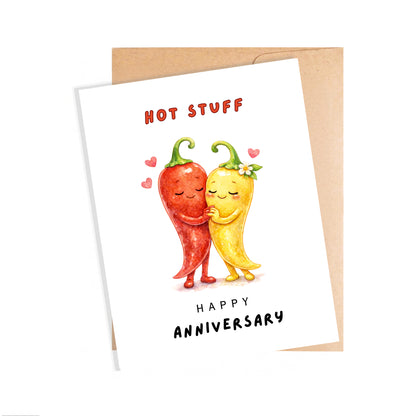 Anniversary Card, Hot Stuff