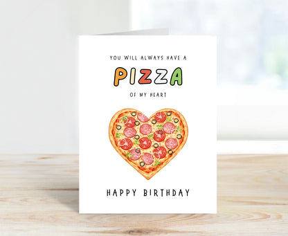 Birthday Card, Piece of My Heart