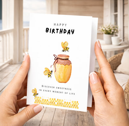 Birthday Card, Sweet Moments