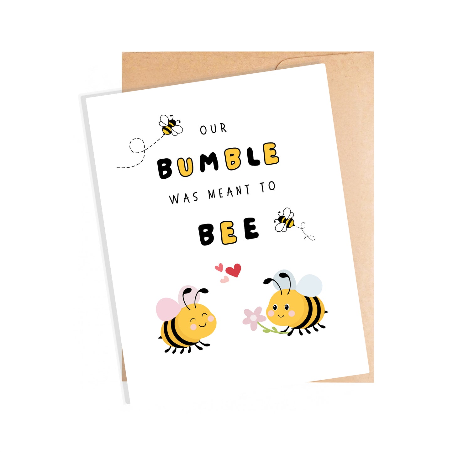 Card for Partner, Bumble Bee