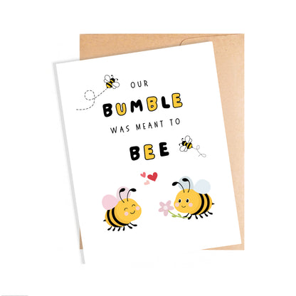 Card for Partner, Bumble Bee