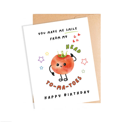 Birthday Card, Head to Toes