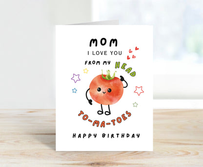 Birthday Card to Mom