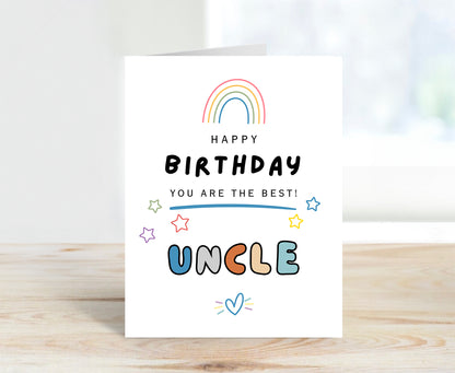 Birthday Card for Uncle