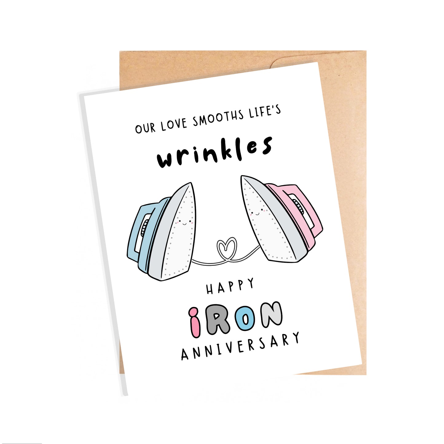 6th Iron Anniversary Card
