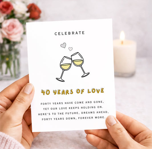 40th Year Anniversary
