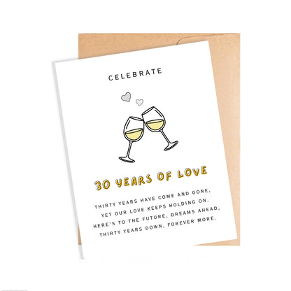 30th Year Anniversary