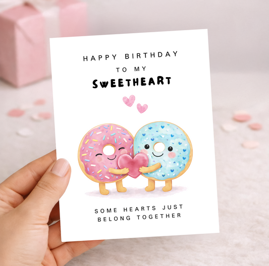 Birthday Card, Sweetheart