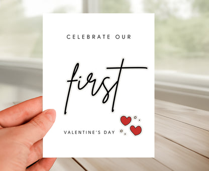 First Valentine's Day Card