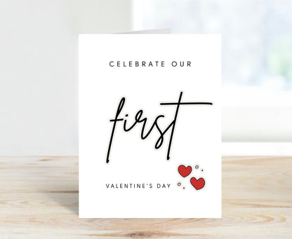 First Valentine's Day Card