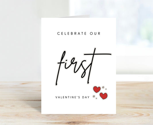 First Valentine's Day Card