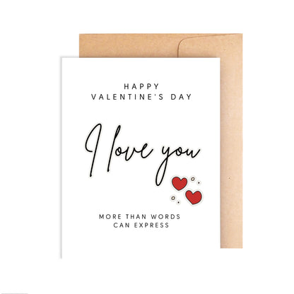 Valentine Card - I Love You