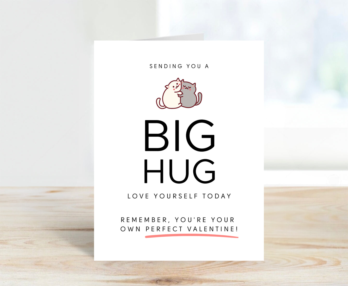 Valentine Card - BIG HUG