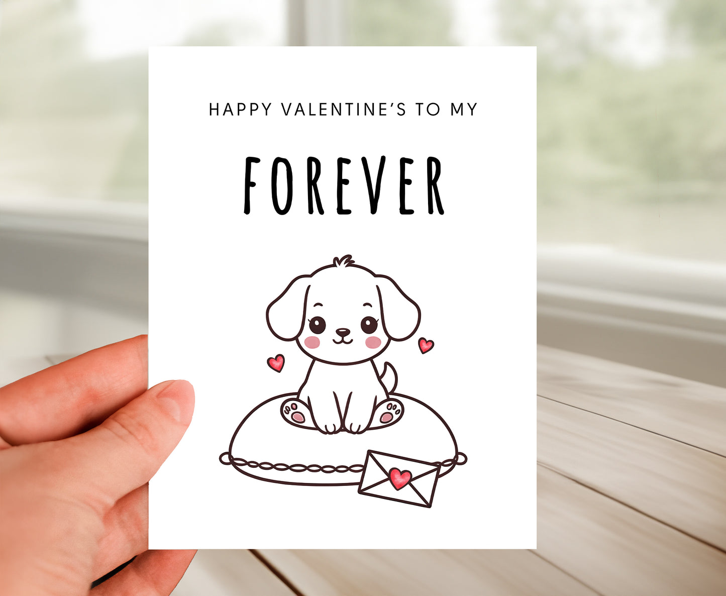 Happy Valentine Card - To My Forever