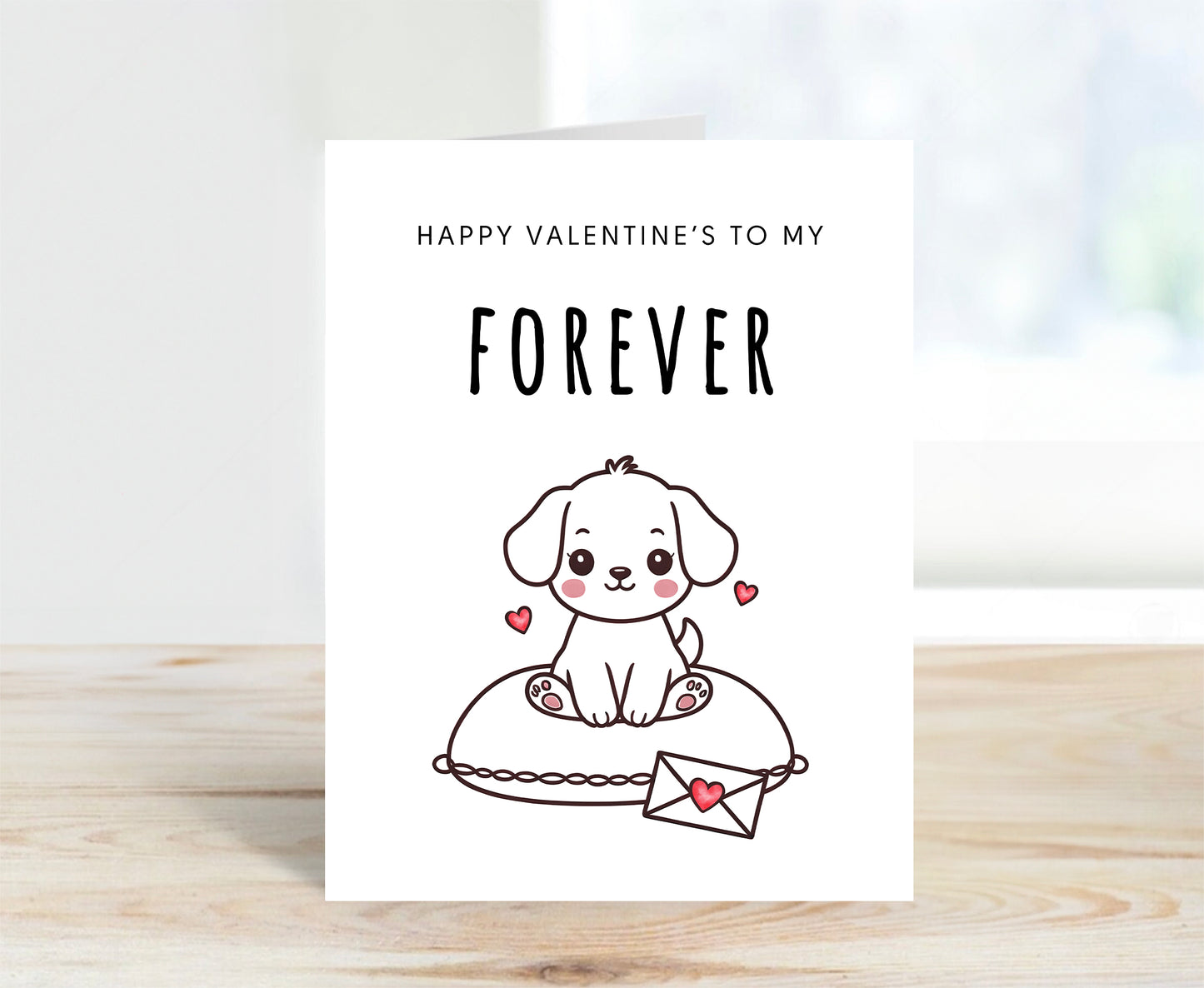 Happy Valentine Card - To My Forever