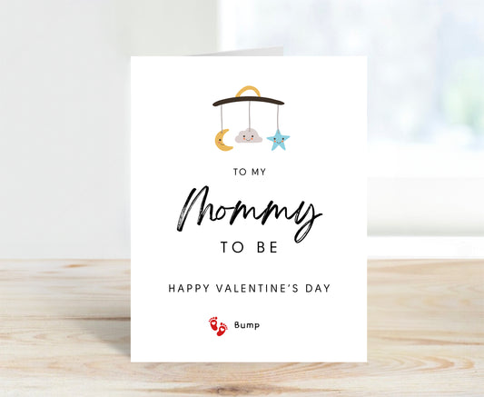 Happy Valentine Card for Mommy