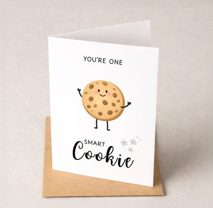 Graduation Card, One Smart Cookie