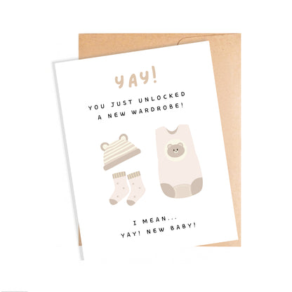 Congrats Baby Arrival Card