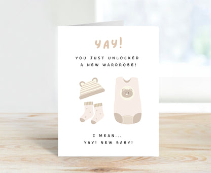Congrats Baby Arrival Card