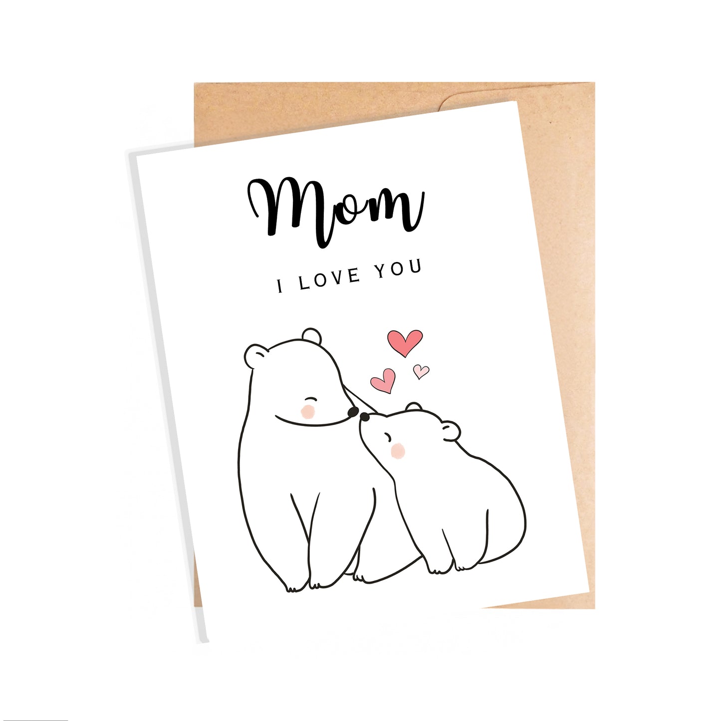 Card for Mom, I Love You