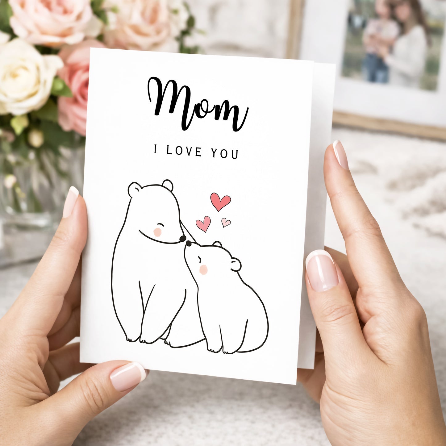 Card for Mom, I Love You