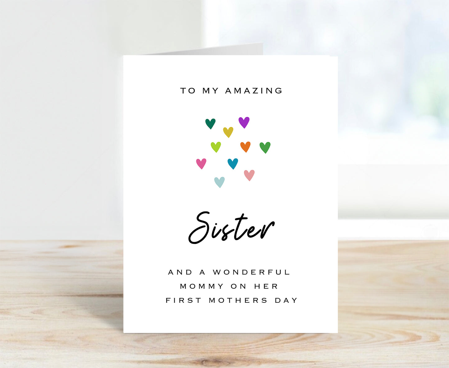 Sister First Mother's Day