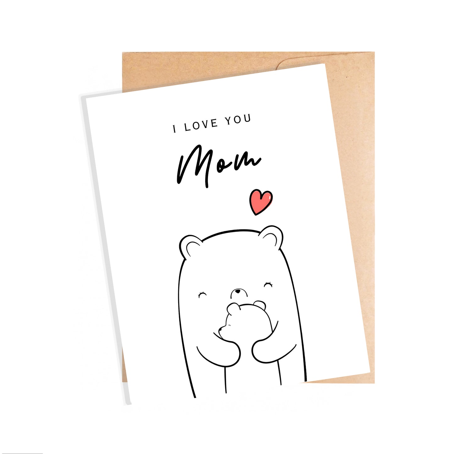Card for Mom, I Love You
