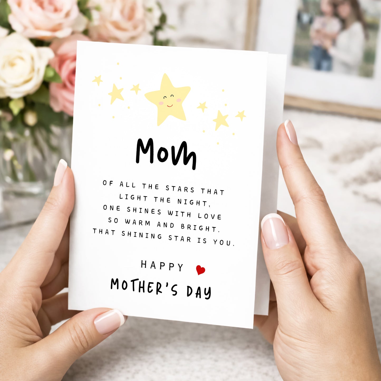Mother's Day Card, Off All The Stars