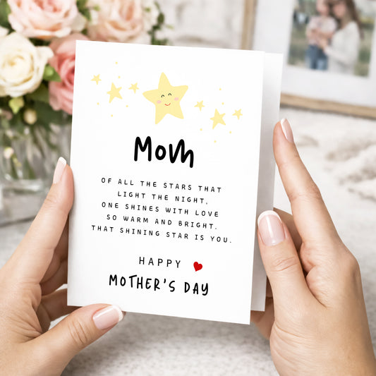 Mother's Day Card, Off All The Stars