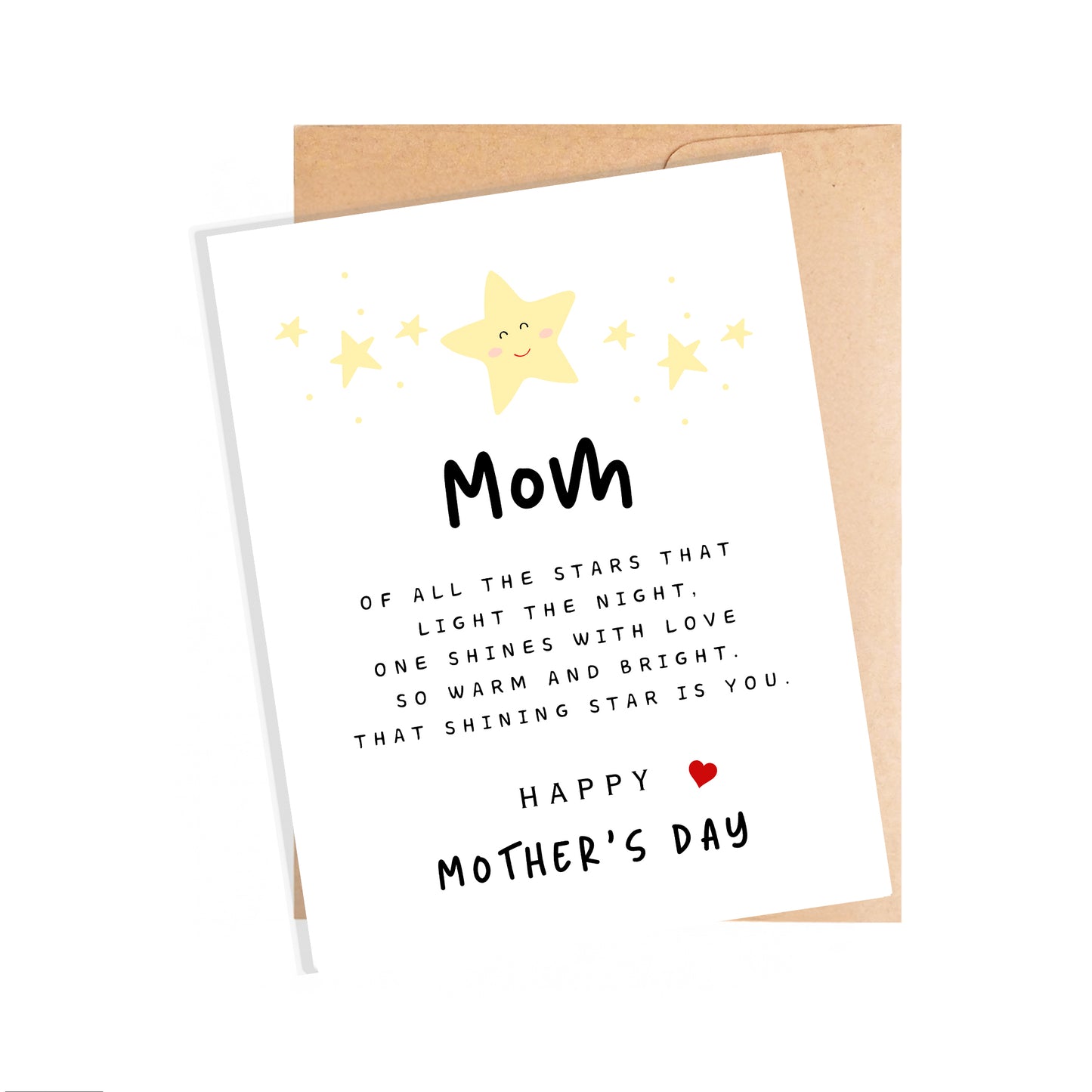 Mother's Day Card, Off All The Stars